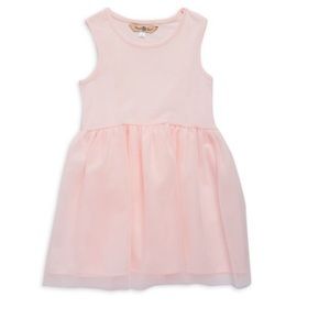 NWT Sleeveless Pink Fit & Flare Dress brand purple rose